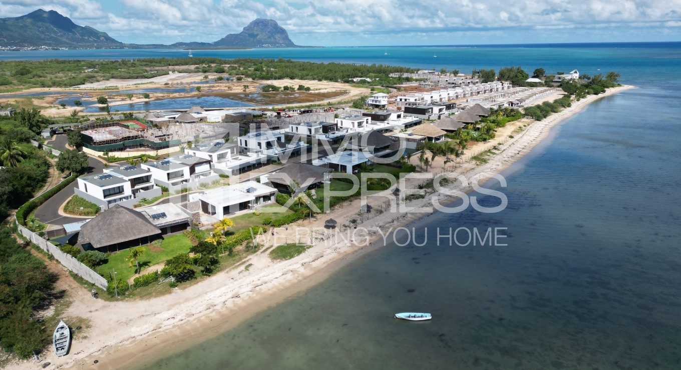 Luxury duplex nestled within a breathtaking beachfront retreat