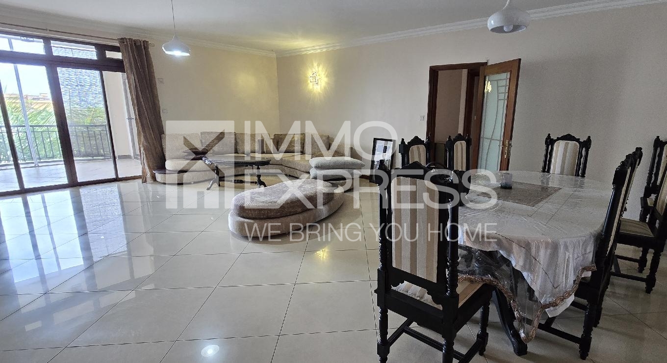 Stylish 3-Bedroom Semi-Furnished Apartment
